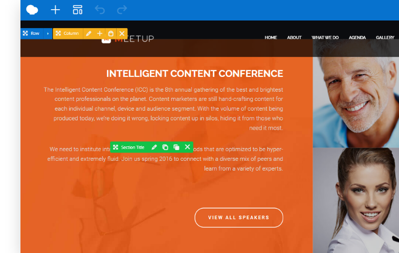 Start your new website with <em>WP Bakery</em> Page Builder